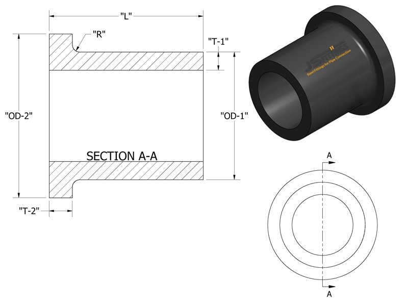 HDPE flange 