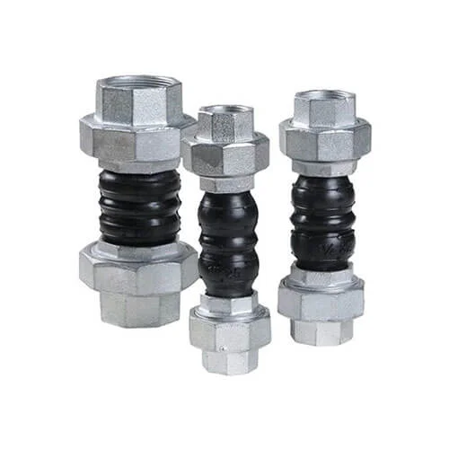 Double Sphere Threaded Union Rubber Expansion Joint