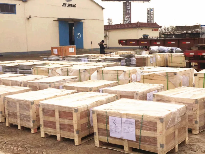 packages of pipe fittings