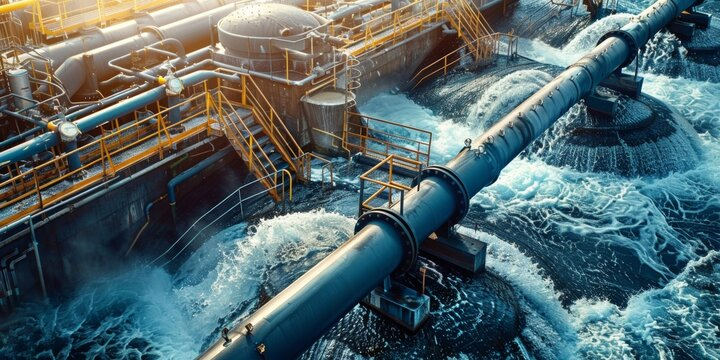 steel pipe for water treatment