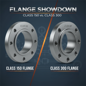ASME B16.5 Class 300 vs Class 150 Steel Flanges