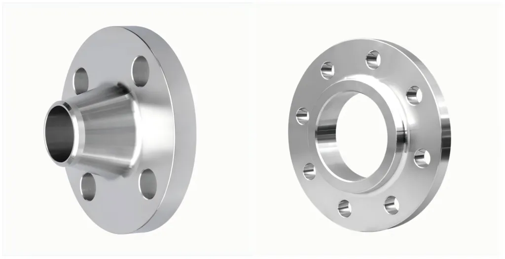 Slip-On Flange vs Weld Neck flange
