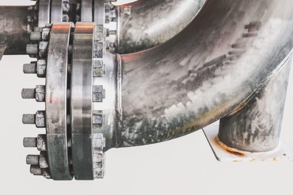 Weld a Weld Neck Flange to a 45-Degree Elbow