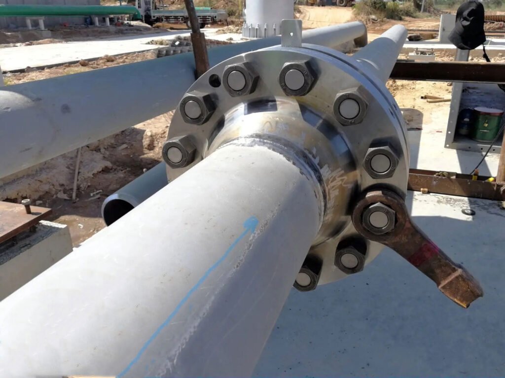Weld Neck Flange application for oil gas industry