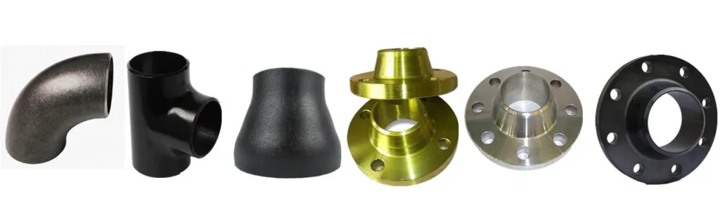 custom industrial steel pipe fitting and flange wholesales