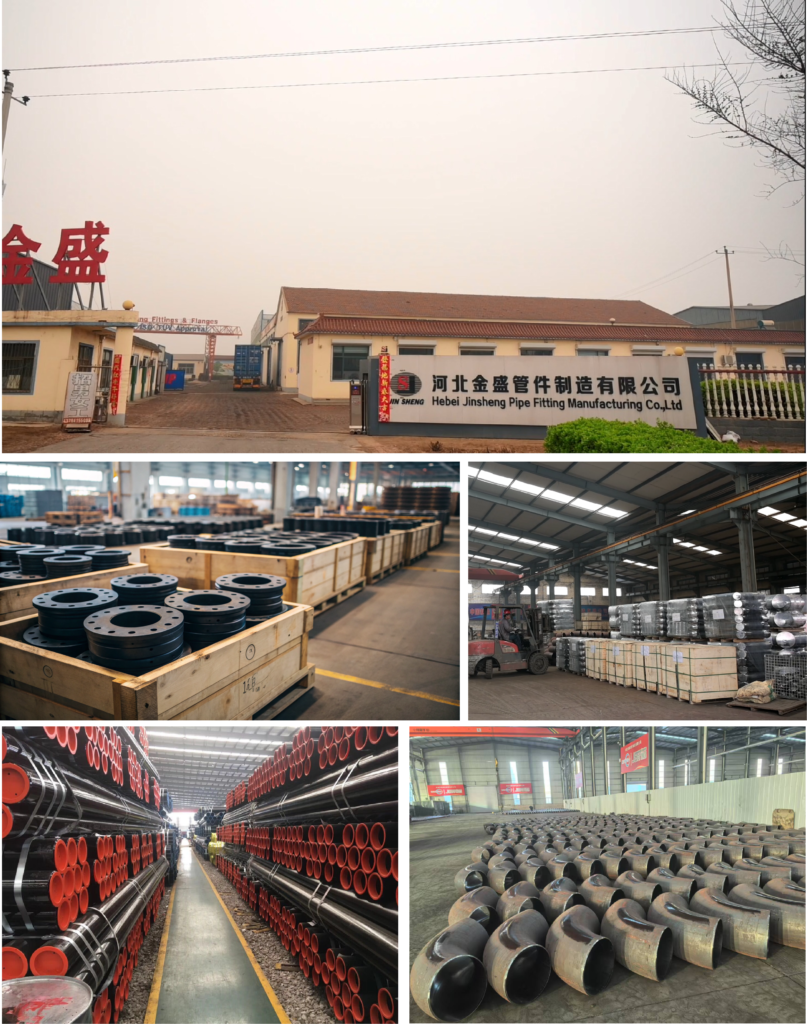 RAYOUNG 35000 square meter pipe fittings factory and warehouse.