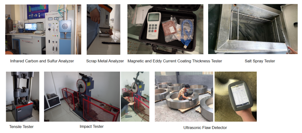 steel pipe fitting Advanced NDT and Dimensional Precision