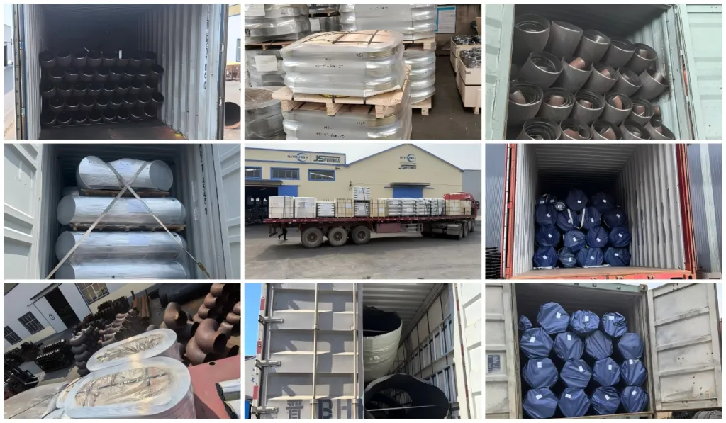 buttweld pipe fitting and flanges shipping to Chile UAE Russia