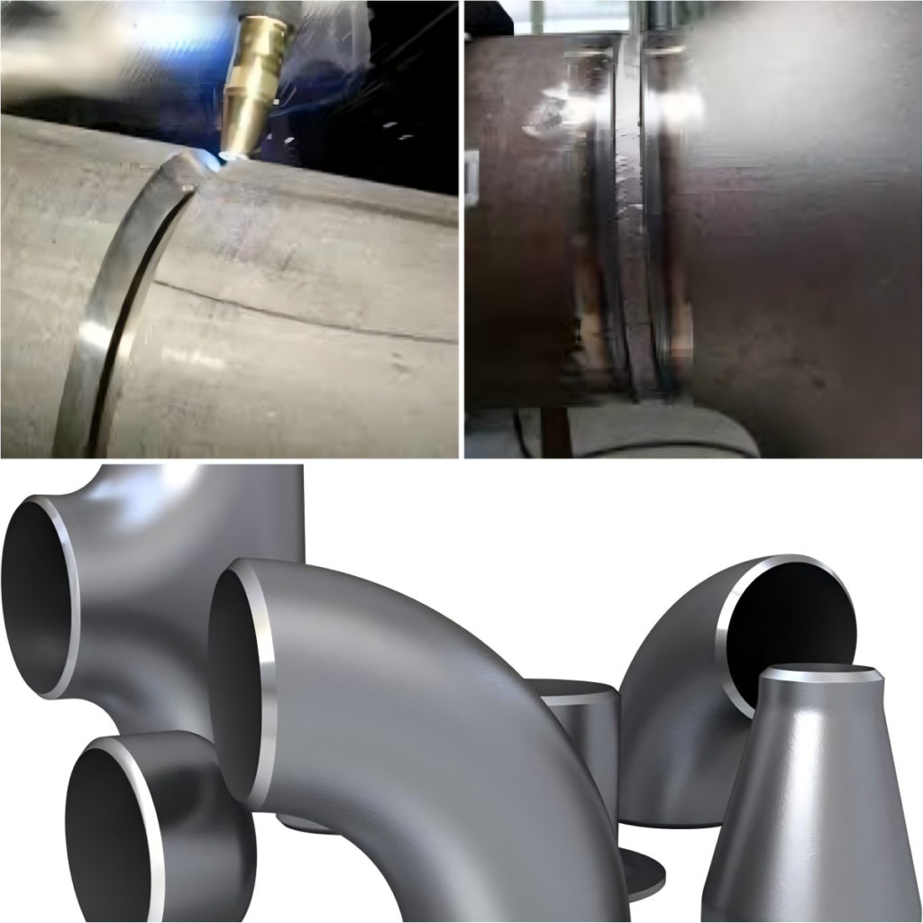 ASME B16.9buttweld pipe fittings for high pressure pipeline system