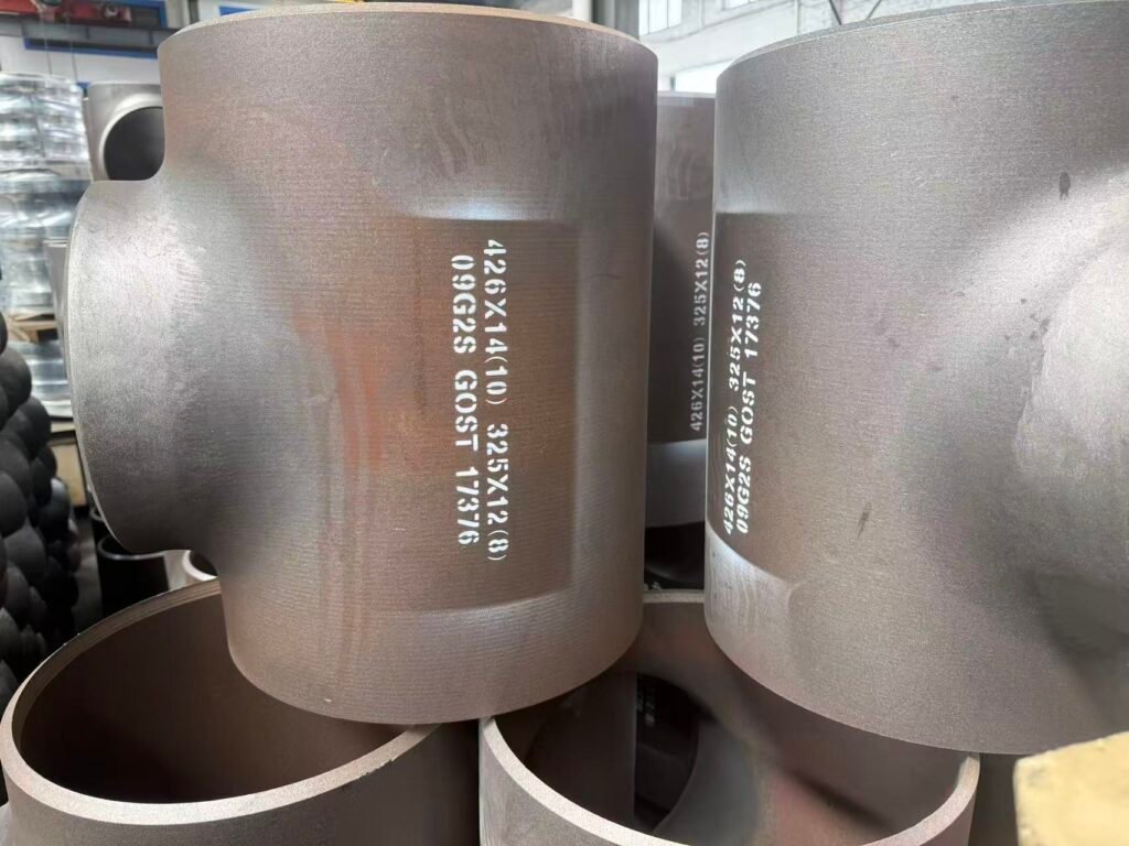 GOST 17376 buttweld steel tees supplier